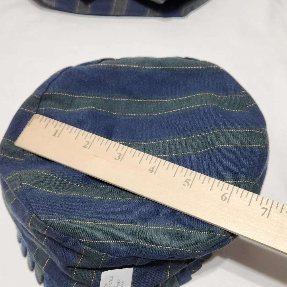 Longaberger Collector's Club Members Stripe Liners Lot of 2 ‎ SEE PHOTOS